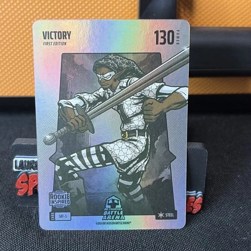 BO JACKSON BATTLE ARENA Victor Wembanyama VICTORY silver CARD ROOKIE 1ST ED