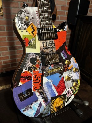 PRS se 245 Rush Tribute Guitar!  Upgraded Gibson Humbuckers and Re-wired