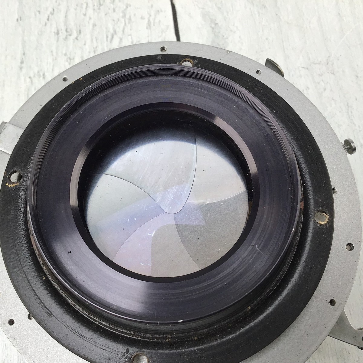 Kodak Commercial Ektar 10 Inch f6.3 Lens w/ Mounting Flange Used