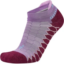 Balega Silver No Show Performance Running Socks - Bright Lilac/Wildberry