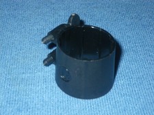 VINTAGE GIGLIOTTI LIGATURE for TENOR SAXOPHONE MOUTHPIECE - RIBBED BLACK PLASTIC
