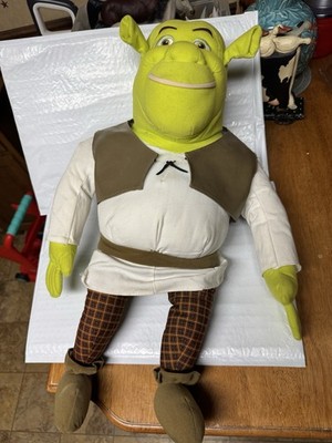 Shrek 2 Jumbo Plush 2004 25'' SML Stuffed Doll Collectible DreamWorks EUC