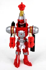 Power Rangers Operation Overdrive Red Turbo Drill Figure 2006 Bandai