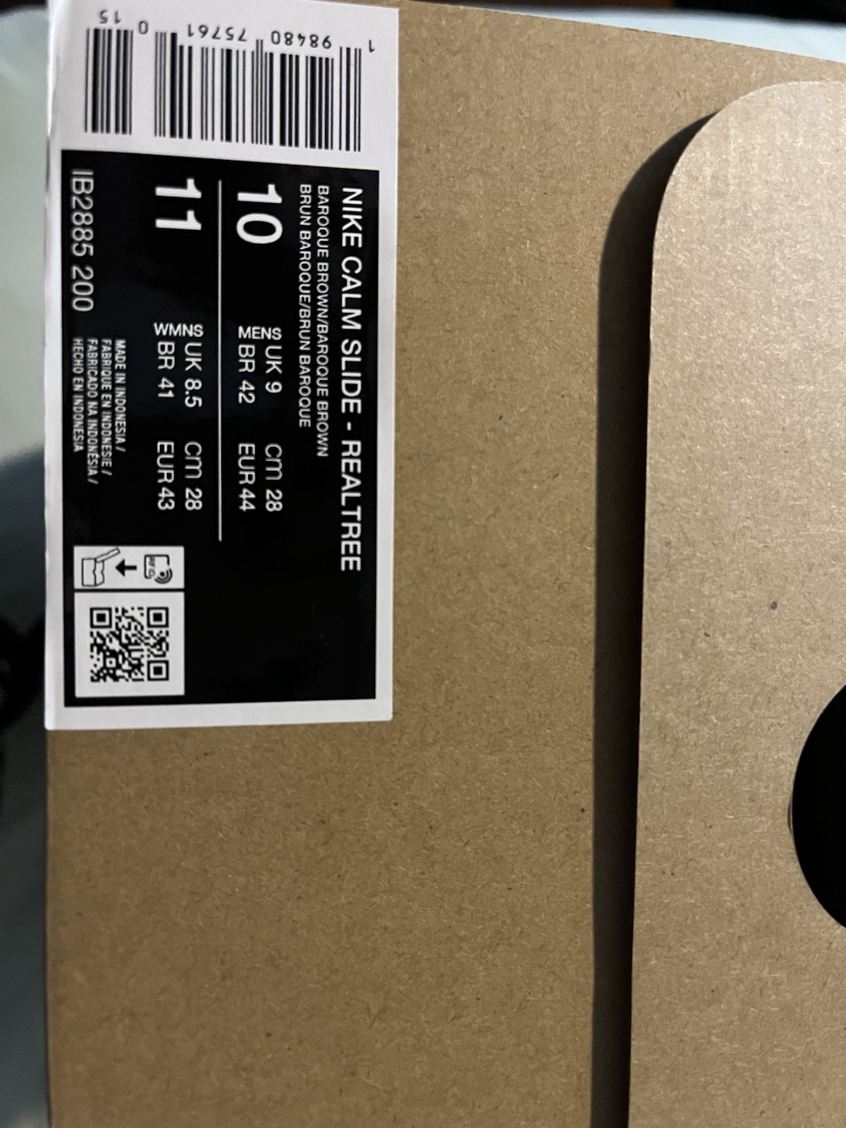 Nike Calm Slide Realtree Baroque Brown Camouflage Comfort Rubber Men's US 10/11 thumbnail 3