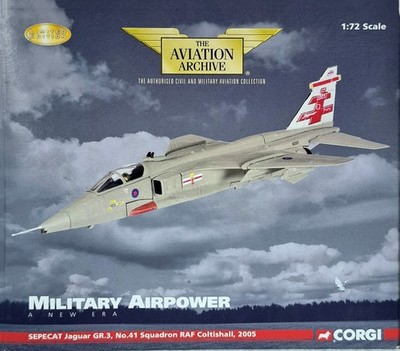 Corgi Aviation SEPECAT Jaguar GR.3 41 Sqn RAF Coltishall Norfolk 2005 AA35408