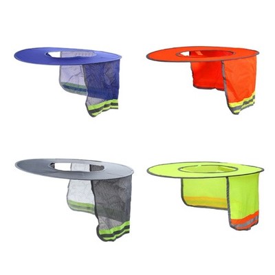 Sun Shade Neck Shield for Hard Hat Construction Safety-Helmet Summer Sun Shade