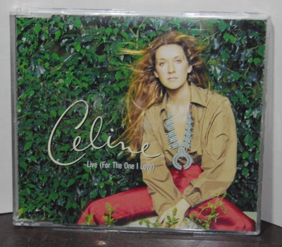 CD - Single - Columbia Records - Live (for the one I Love) - Celine Dion (1900)