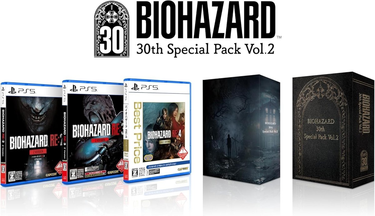 BIOHAZARD 30th Special Pack Vol.2 PlayStation5 PS5 NEW From Japan