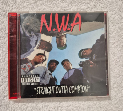 N.W.A. Straight Outta Compton CD NWA Eazy-E Ice Cube Dr Dre 