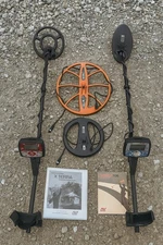 2 Minelab detectors w/ extra coils & manuals – X-Terra 705 bundle