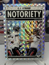 2025 Panini Mosaic - Notoriety CJ Stroud #5 Mosaic Prizm