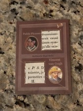 VINCENT VAN GOGH & PICASSO DUAL AUTHENTIC RELIC CARD PIECES OF THE PAST ART 