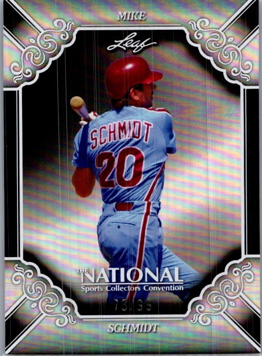 Mike Schmidt 2026 Leaf National NSCC Exclusive Silver /99