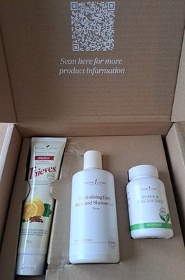 Young Living Super B Kapseln, Thieves Zahnpasta, Bad- und Duschgel