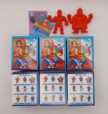 2023 DC Superheroes Complete Unopened 6 Box Red Set Wedys Sponsored Figurines