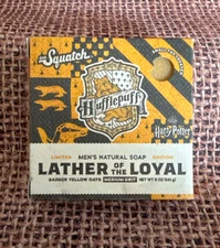 Dr. Squatch Ltd Ed. Bar Soap Harry Potter Lather Of The Loyal  Medium Grit 5oz