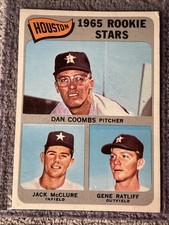 1965 Topps - High # Danny Coombs, Gene Ratliff, Jack McClure #553 (RC)