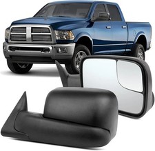 Manual Towing Mirror Fit For Dodge Ram 1500 1994-2001 For Dodge Ram 2500 1994