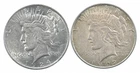 1924 & 1922-D & Peace Silver Dollar $1 Bullion Collection Lot *870