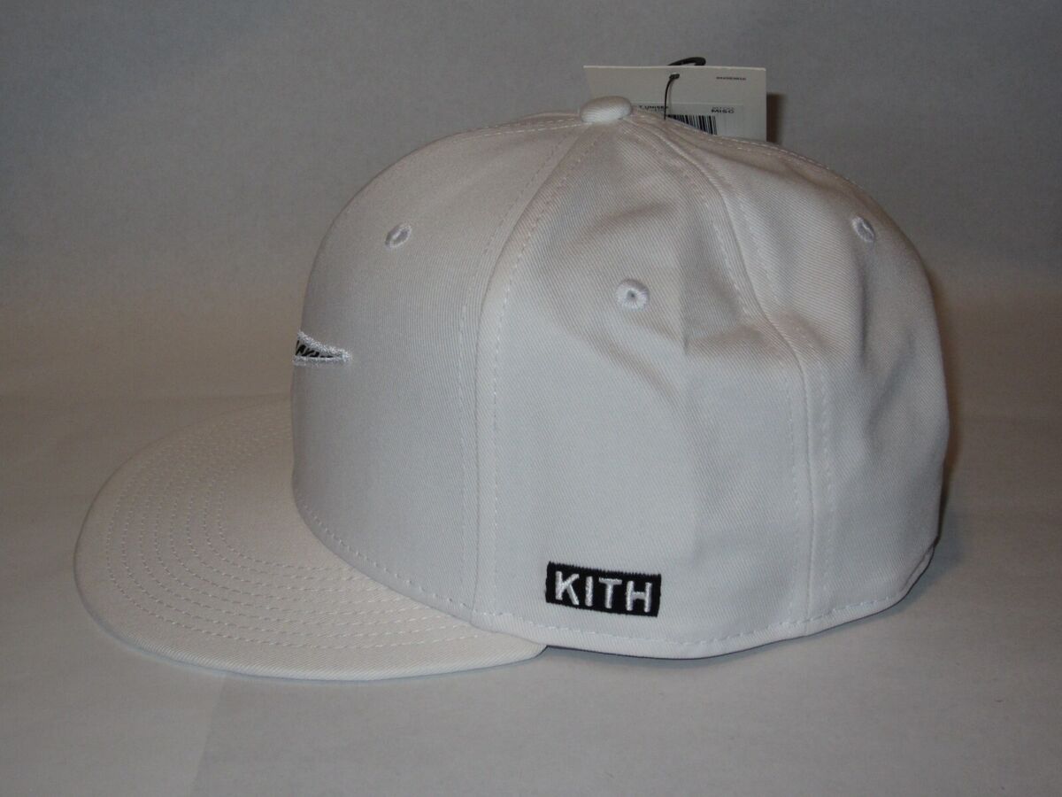 【新品未使用品】KITH❌NEWE9FIFTY SNAPBACK Kith x Nike Lab Zebra Swoosh White Snapback Adjustable Hat
