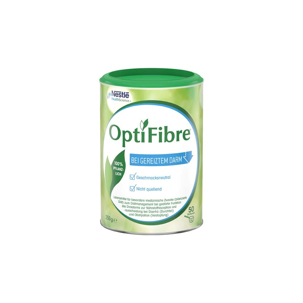 Nestle OPTIFIBRE Pulver 250 g Dose PZN 10832782 Ballaststoff-Pulver