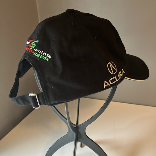 Sirius XM Racing Andretti Green Black Hat Embroidered Strapback Acura 26 H005 - Picture 3 of 8