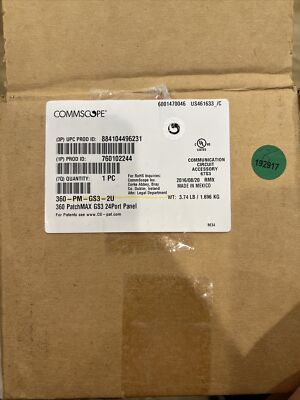  Commscope 360 PatchMax GS3 24Port Panel