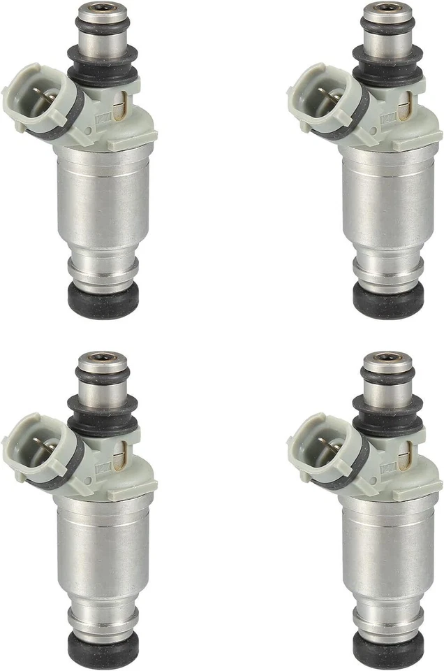 Conjunto de injetores de combustível para 1989-1992 Toyota Corolla 1.6L I4 1990 1991 1.6 4x - Imagem 2 de 4