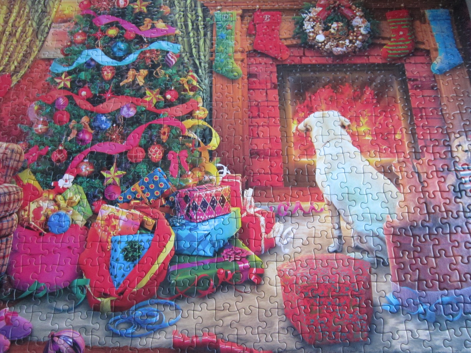 jigsaw puzzles 1000 pieces GIBSONS. FESTIVE FIRESIDE. eBay