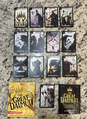 The Great Dalmuti Card Game Dungeons & Dragons Edition Complete - 第 3/3 張圖片