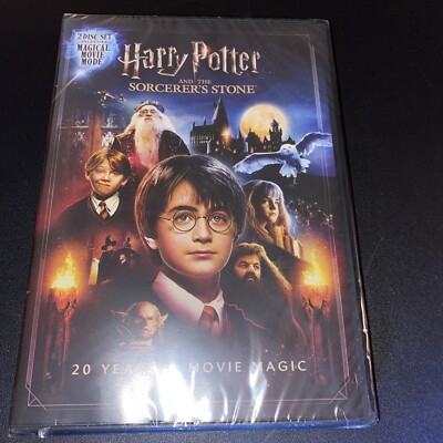 Harry Potter & the Sorcerer s Stone+Magical Movie Mode(New/Sealed DVD)Ships FREE