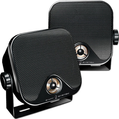 DIETZ CX-4MB Aufbau Lautsprecher Boxen Paar schwarz > Marine Camping Wohnwagen