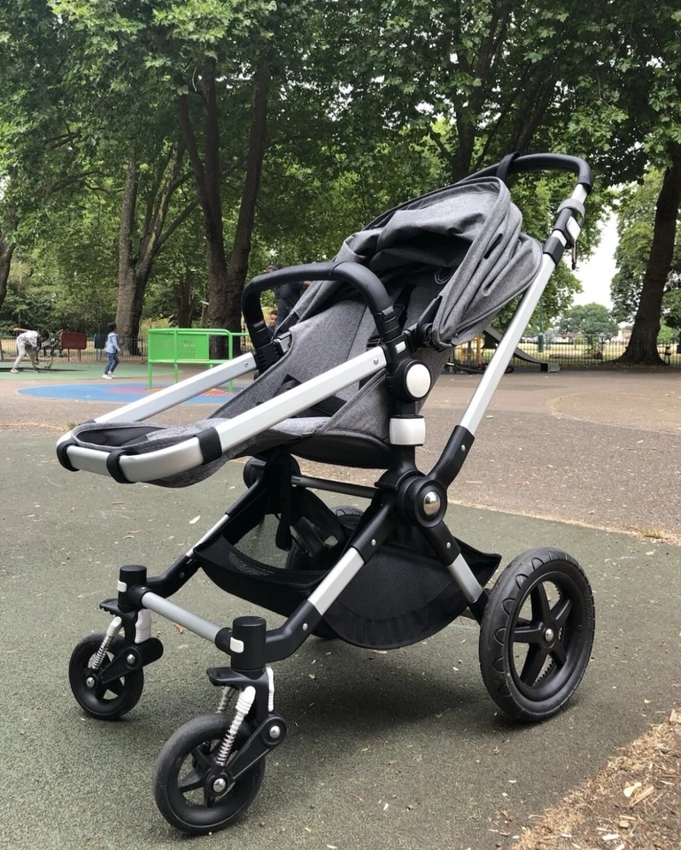 Bugaboo Cameleon 3 Plus Classic Grey Melange Collection Pushchair Stroller Pram - Image 4 of 4