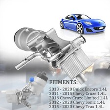 55566784 Engine Oil Cooler Filter Housing Compatible with 2011-2020 Chevy Cruze 