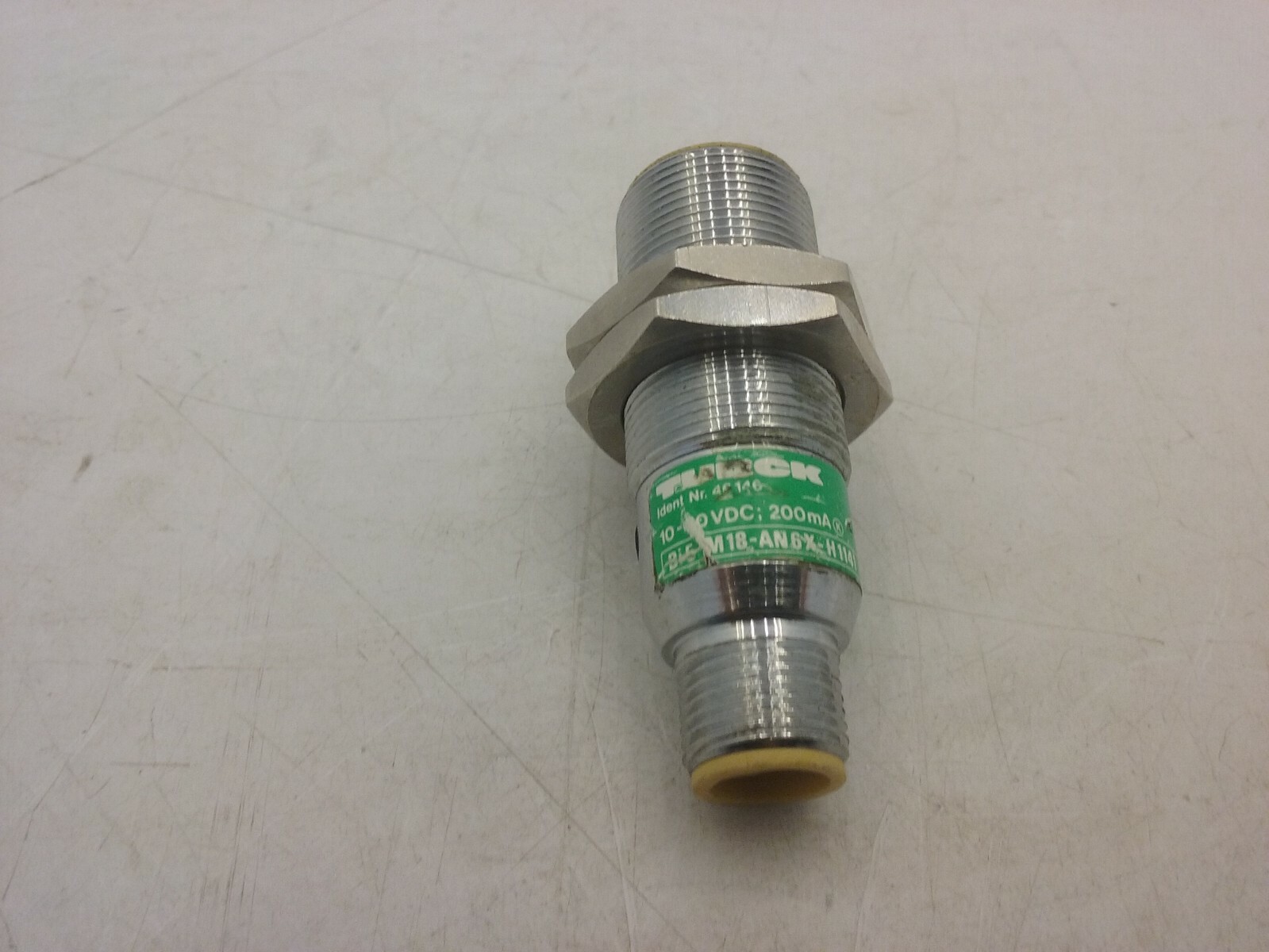 TURCK Bi5-M18-AN6X-H1141 INDUCTIVE SENSOR EMBEDDABLE 5MM RANGE 10-30VDC 4 PIN