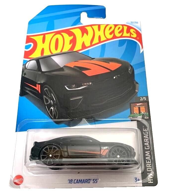 HOT WHEELS 2024 '18 CAMARO SS  BLACK  32/250 HTB50 HW DREAM GARAGE SEALED