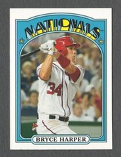 BRYCE HARPER 2013 Topps '72 TOPPS MINIS Insert Card #TM-41 Nationals 1972 Mini
