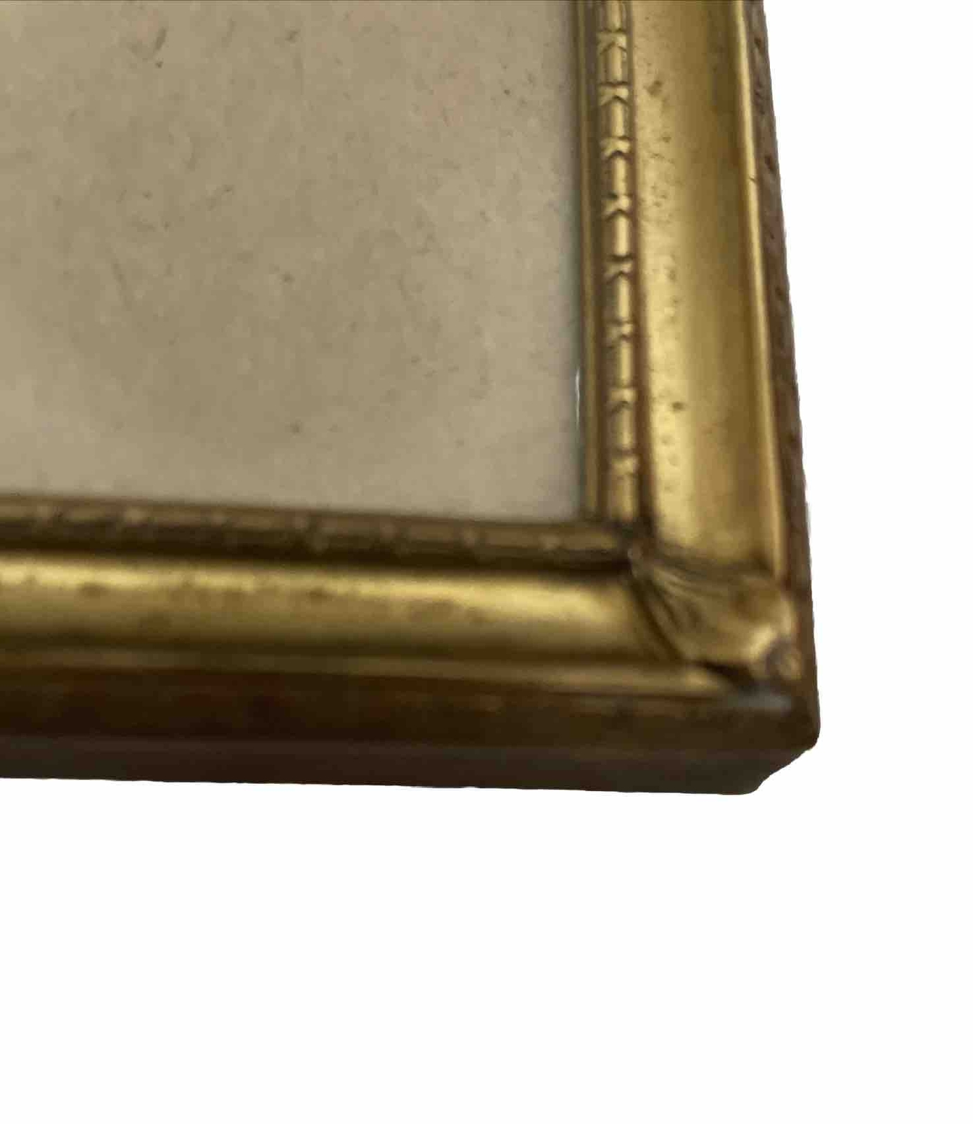 Vintage MCM Ornate Gold Tone Metal Bi-Fold Double 8x10 Hinged Picture ...