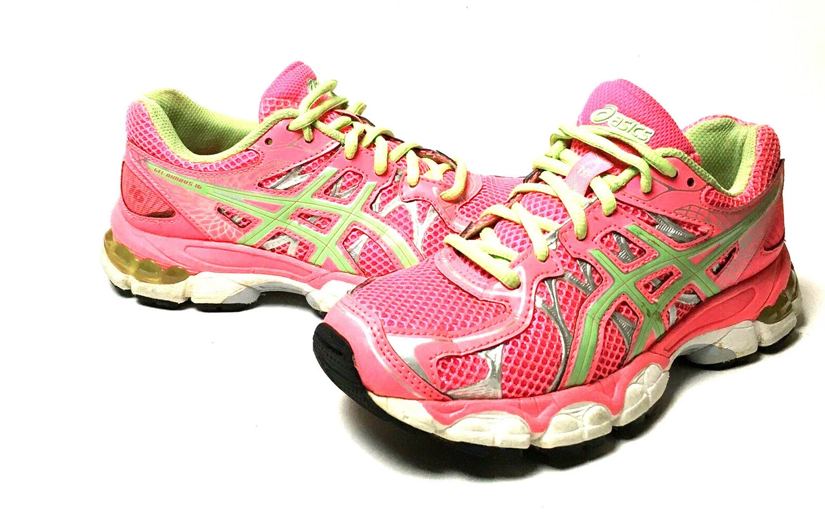 ASICS Gel Nimbus 16 Running Cross Training Shoes Girl s Size 4.5
