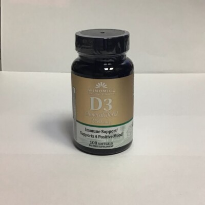 Vitamin D3 250mcg Softgels by Windmill **Buy 3, Get 4th Free**