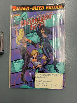 DANGER GIRL #1 DANGER-SIZED VARIANT EDITION J. SCOTT CAMPBELL