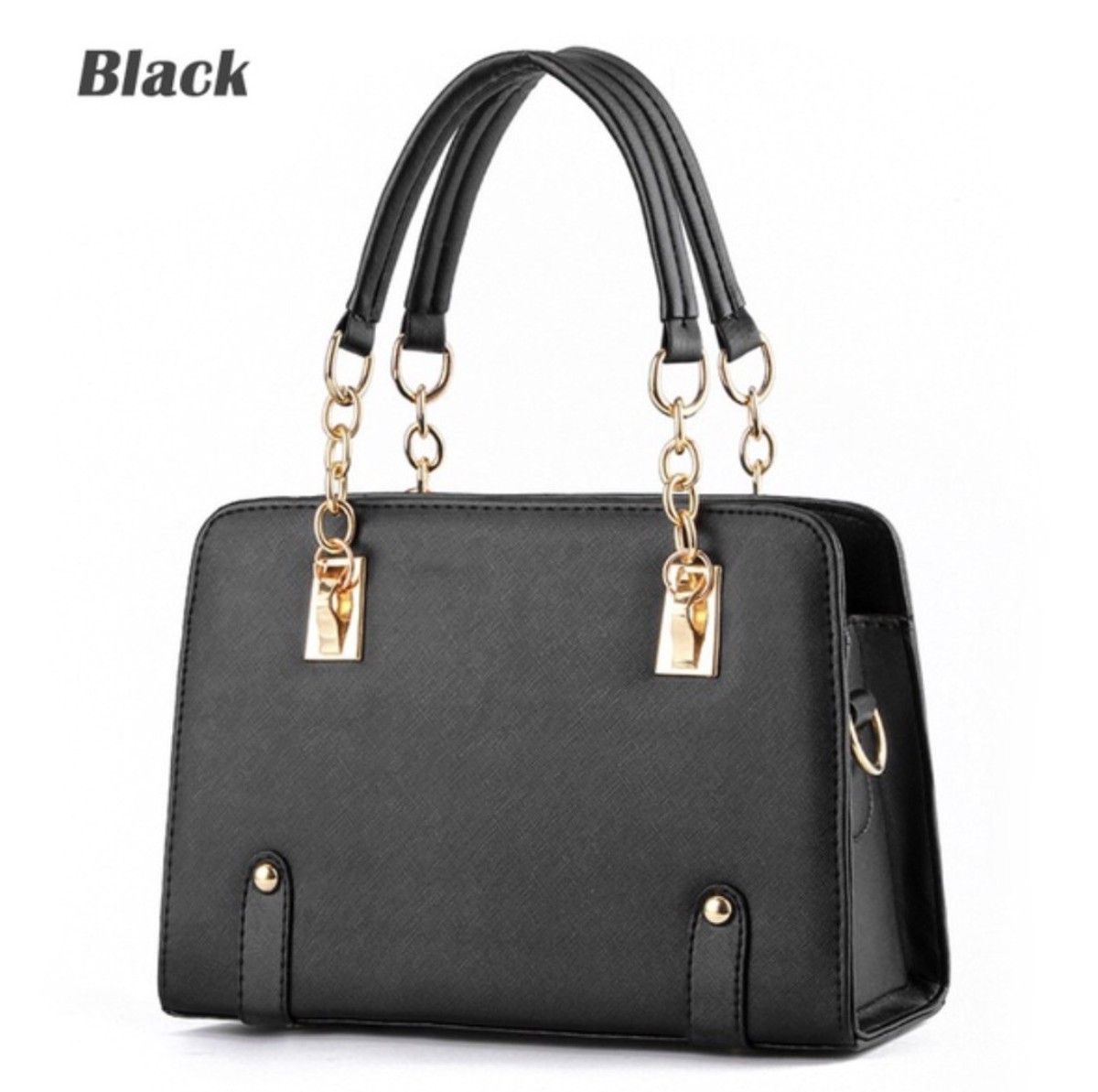 Women Chain Oblique Cross Handbags Shoulder Bag PU Leather