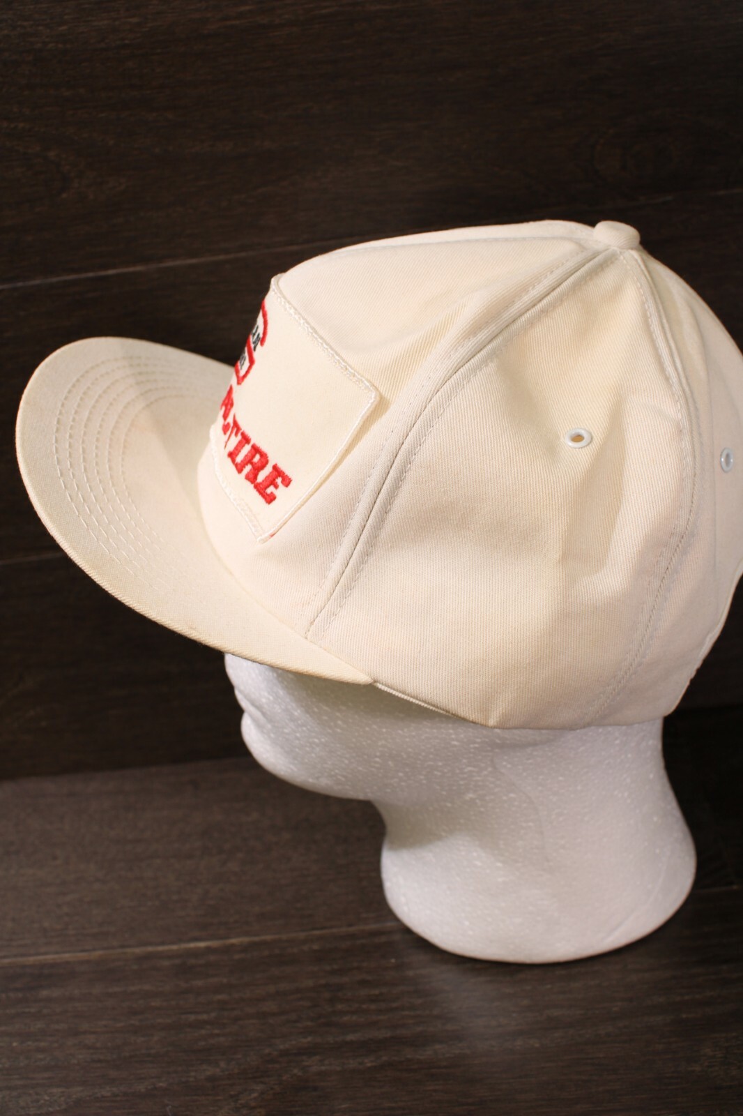 Vtg General Tire Patch Snapback Hat - image 2