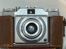 Ansco Memar Pronto Camera Made by AFCO in Munchen Munich Germany 1950s w/Case