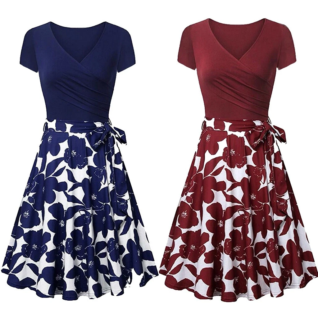 Vestidos de Poliéster Moda para Mujeres