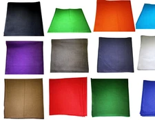 Solid 100% Cotton Unisex Bandana