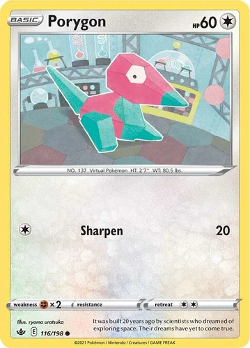 Porygon 116/198 Swsh06: Sword & Shield - Chilling Reign