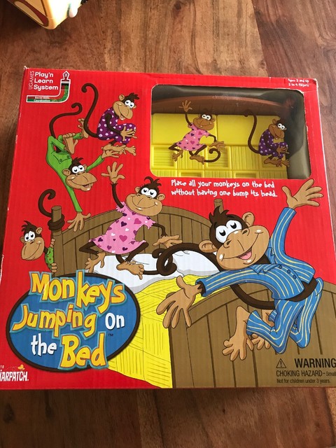 University Games Ug Five Little Monkeys Jumping On The Bed Game Games Toys Games Thegreenwoof Com
