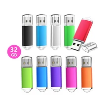 5 PCS 32GB USB 2.0 Flash Drive Memory Stick Storage Thumb Pen Drives For PC