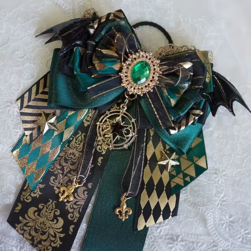 Anime-Inspired Bow Ribbon Cosplay Decoration for Hair, Bags, Backpacks & Ita Bag - Picture 7 of 13